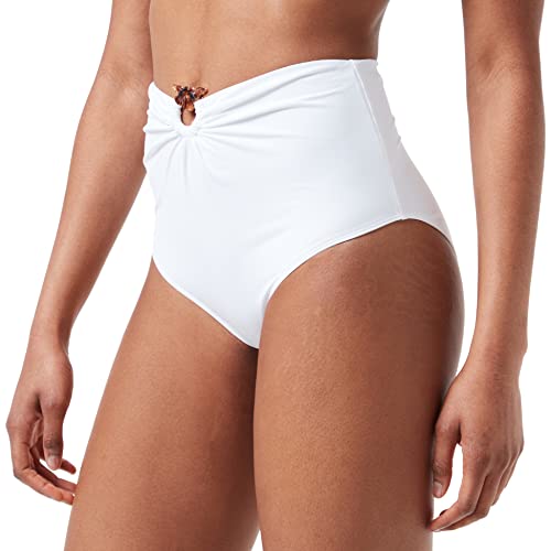 Pinko Damen BOERO Slip Tecno Jersey Bikini-Unterteile, Z04_Bianco Brill, L von Pinko