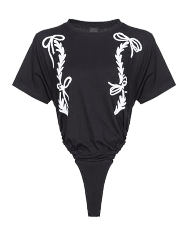 Pinko Damen Babel 1 Body Jersey Bedruckt T-Shirt, Z99_Schwarz Limousine, XXL Pinko Damen Babel 1 Body Jersey Bedruckt T-Shirt, Z99_Schwarz Limousine, XXL von Pinko