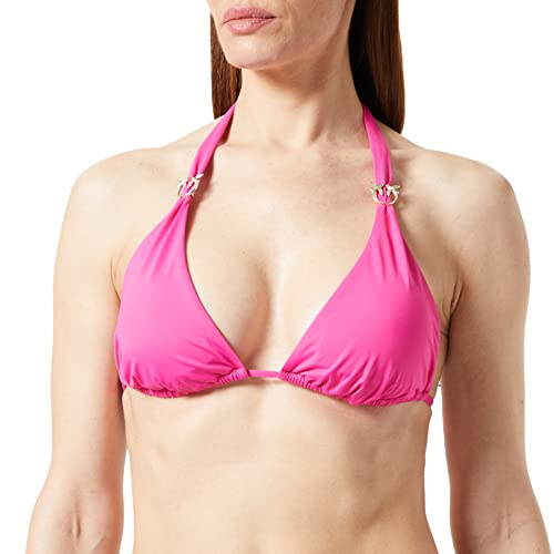 Pinko Damen Bikinioberteil Tecno Je Bikini, Q04_Violett Fuchsia, L von Pinko