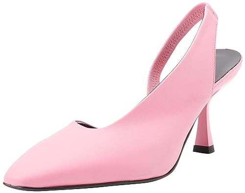 Pinko Damen Colette Slingback Nappa Sandale mit Absatz, P31 Marinerosa, 36 EU Weit von Pinko