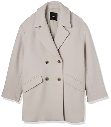 Pinko Damen Colombe Caban Waschtuch Pijacke, I09_Weiß, 36 Pinko Damen Colombe Caban Waschtuch Pijacke, I09_Weiß, 36 von Pinko