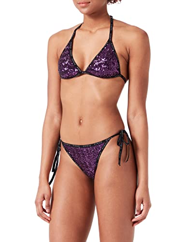 Pinko Damen Demoiselle Full Pa Bikinihose Bikini-Unterteile, W64_Intense Violet, XS von Pinko