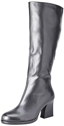 Pinko Damen Elgar Kunstleder Mode-Stiefel, Z99 Schwarz Limousine, 37 EU von Pinko