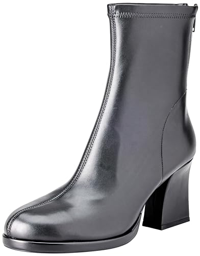 Pinko Damen Jomeli Kunstleder S Stiefelette, Z99 Schwarz Limousine, 36 EU von Pinko