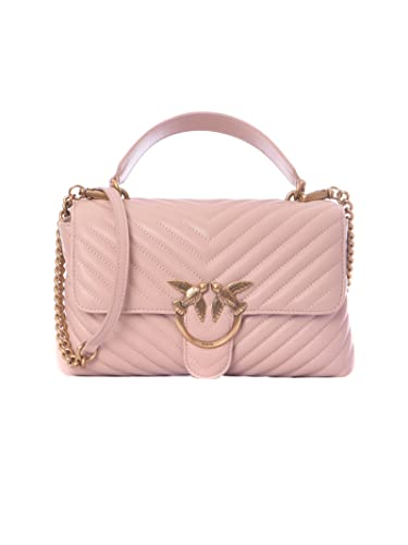 Pinko Damen LOVE LADY PUFF CLASSIC CL SHEE, O81Q_CIPRIA-ANTIQUE Gold von Pinko