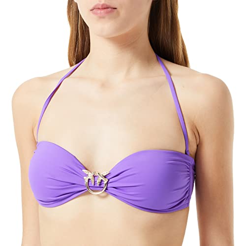 Pinko Damen Oberteil Tecno Jer Bikini, Yb1_Lila Lavendel, XS von Pinko