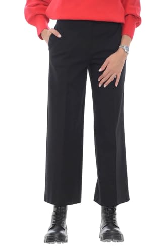 Pinko Damen Pei Stoffstichhose Hose, Z99_Nero Limousine, 62 von Pinko