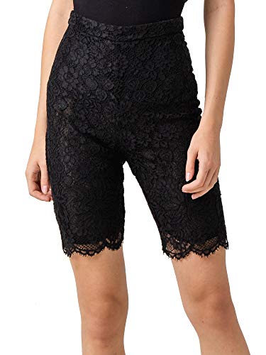 Pinko Damen Riunire Shorts, Schwarz (Nero Limousine Z99), 36 (Herstellergröße: 42) von Pinko