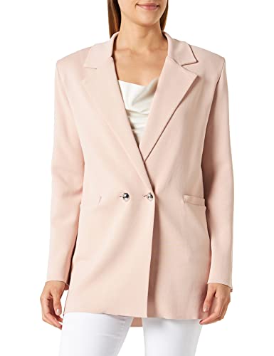 Pinko Damen Rovescio Punto Milano T Business-Anzug Jacke, N97_rosa-Rauch-rosa, XXS Pinko Damen Rovescio Punto Milano T Business-Anzug Jacke, N97_rosa-Rauch-rosa, XXS von Pinko