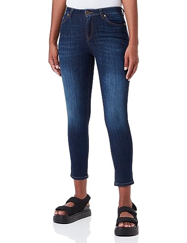 Pinko Damen Sabrina Skinny Denim Power STR Jeans, PJB_LAVAGGIO Scuro, von Pinko