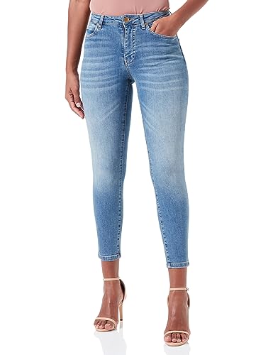 Pinko Damen Sabrina Skinny Denim Stretch B Jeans, PJD_LAVAGGIO Medio, von Pinko