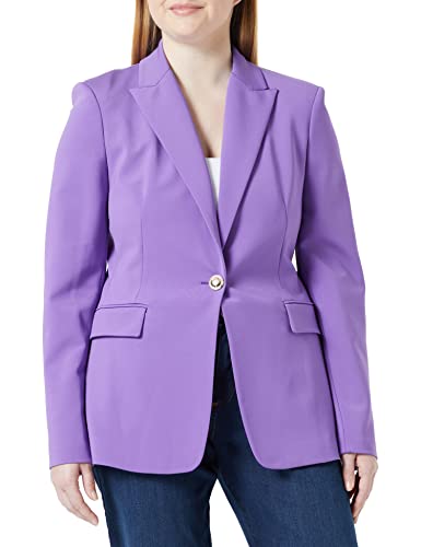 Pinko Damen Signum Stoffjacke Scu Business-Anzug Jacke, Yb1_Lila Lavendel, 36 von Pinko