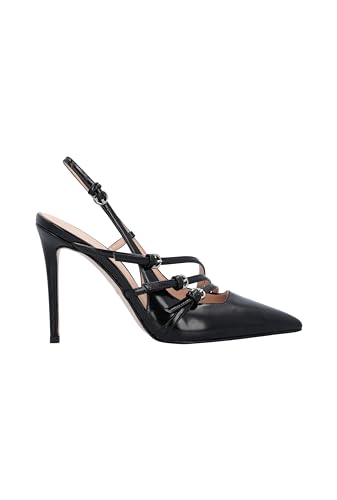 Pinko Damen Sling Back Pumps, Schwarz, 36 EU von Pinko