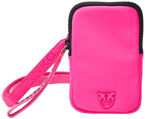 Pinko Damen Vagabond Phone Case Recycled Nylon Reisezubehör-Brustbeutel, N17_pink pink Pinko Damen Vagabond Phone Case Recycled Nylon Reisezubehör-Brustbeutel, N17_pink pink von Pinko