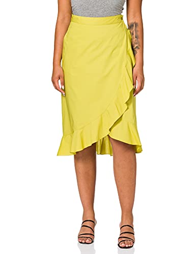Pinko Damen skeptisch 2 Rock, T56_Citronella, 40 von Pinko