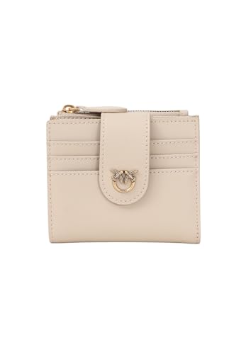 Pinko MULTI PURPOSE WALLET, Beige (c50q Beige Grau), 9X3X11, Geldbörse mit Klappe von Pinko