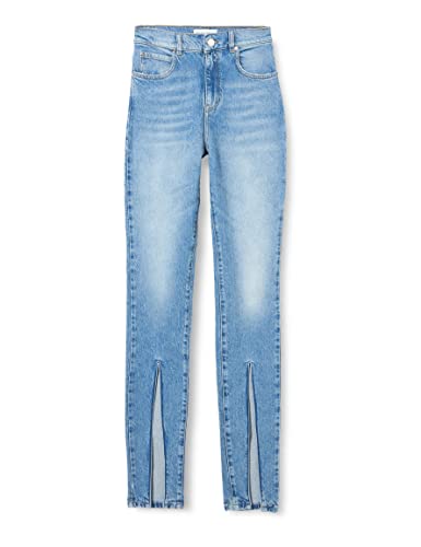 Pinko Sissy Split Slim Denim PASADE Jeans, PJM_Hellwäsche Vintage, 30 Damen, Pjm_Waschung hell Vintage von Pinko