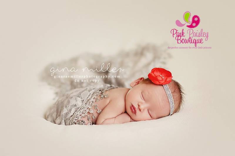 Abstand Baby Stirnband Und - Baby-Bögen Kind Haarband Baby-Haar-Accessoires Baby-Haar-Schleifen Baby-Mädchen-Bögen von Pinkpaisleybowtique