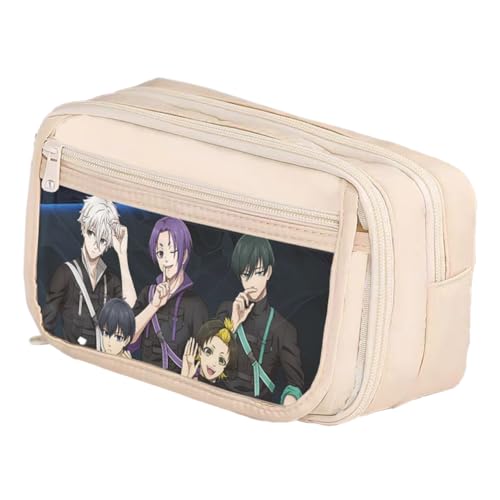 Bachira Meguru Federmäppchen Isagi Yoichi Mäppchen Rin Itoshi Schreibwaren Organizerbox Chigiri Hyoma Pencil Case Schulsaison Geschenke für Fans von Pinloo