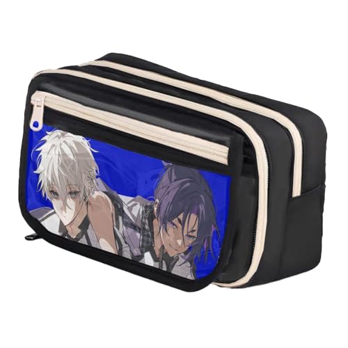 Bachira Meguru Federmäppchen Isagi Yoichi Mäppchen Rin Itoshi Schreibwaren Organizerbox Chigiri Hyoma Pencil Case Schulsaison Geschenke für Fans von Pinloo