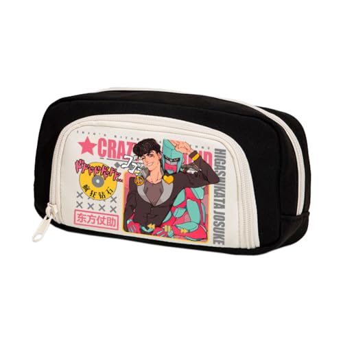 Kira Yoshikage Federmäppchen Star Platinum Mäppchen Dio Brando Schreibwaren Organizerbox Joseph Joestar Pencil Case Schulsaison Schreibwaren für Studenten von Pinloo
