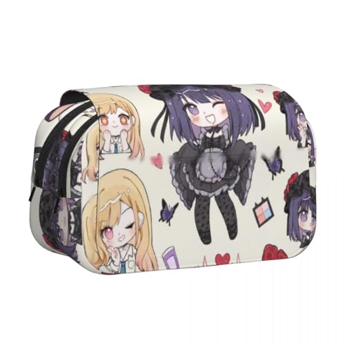Kitagawa Marin Federmäppchen Anime Nikaidou Neon Mäppchen Kitagawa Marin Schreibwaren Organizerbox Shizuku Kuroe Große Kapazität Pencil Case Kitagawa Marin Federmäppchen Anime Nikaidou Neon Mäppchen Kitagawa Marin Schreibwaren Organizerbox Shizuku Kuroe Große Kapazität Pencil Case von Pinloo