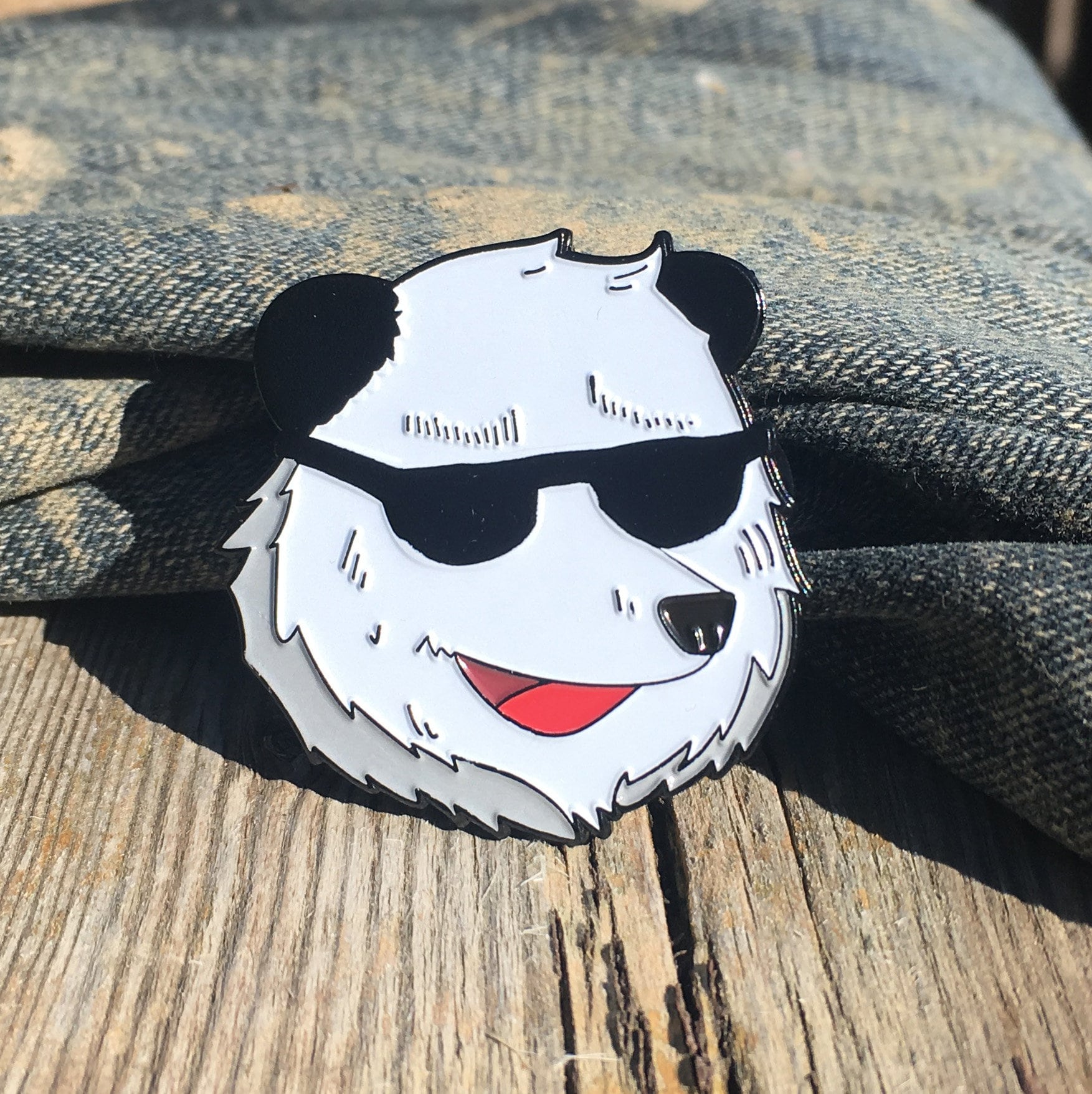 Panda Bär Weichen Emaille Pin Panda Bär Weichen Emaille Pin von PinnableZ