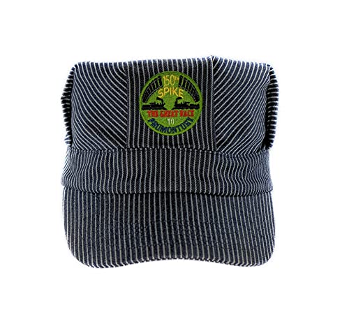 Pinnacle Awards Canada Eisenbahn-Engineerhut für Erwachsene, Marineblau/Weiß Pinnacle Awards Canada Eisenbahn-Engineerhut für Erwachsene, Marineblau/Weiß von Pinnacle Awards Canada