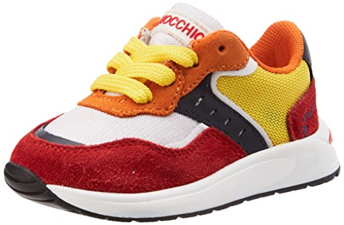 Pinocchio Jungen P1070 Sneaker, Rot, 23 EU von Pinocchio