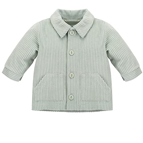 Pinokio Baby Jacket Fun Time, 100% Cotton Mint, Boys Gr. 74-122 (116) von Pinokio