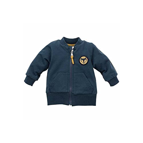 Pinokio Baby Jacket Secret Forest, 100% Cotton Navy Blue, Boys Gr. 62-104 (62) von Pinokio