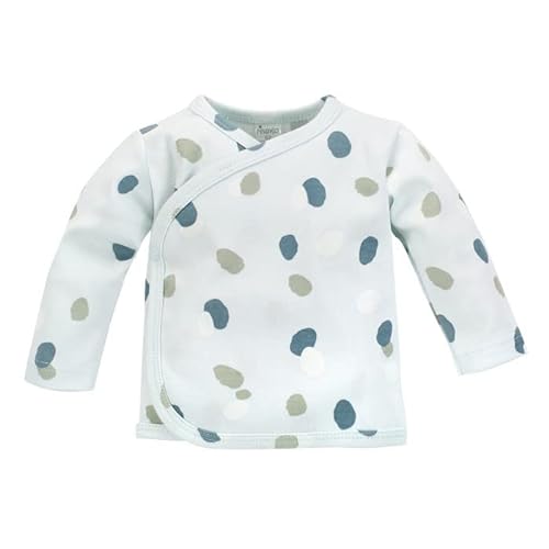 Pinokio Baby Jacket wrappedaround Long Sleeve Fun Time, 100% Cotton Blue, Boys Gr. 56-68 (56), Blue Baloons von Pinokio