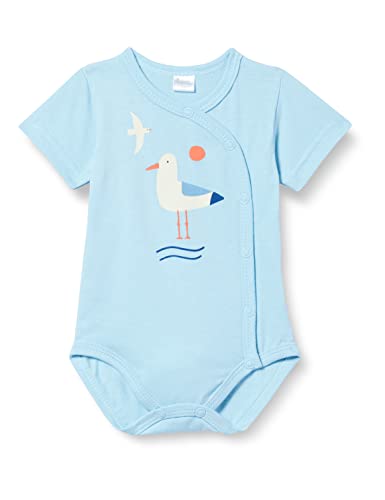 Pinokio Baby - Jungen Bodysuits Short Sleeve Buttoned Underwear, Blue Sailor, 56 EU von Pinokio