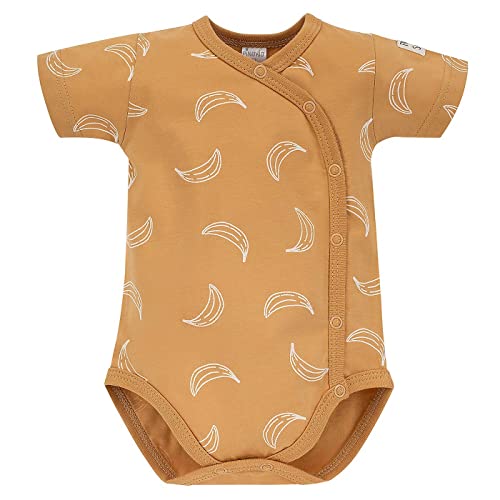 Pinokio Baby - Jungen Bodysuits Short Sleeve Buttoned Underwear, Yellow Banana, 74 EU von Pinokio