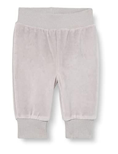 Pinokio Baby - Jungen Pinokio Baby Hello, Velour, Grey, Unisex Gr. 56-86 Casual Pants, Grau, 62 EU von Pinokio