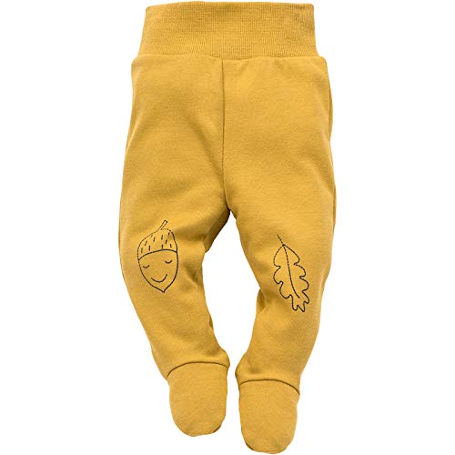 Pinokio Baby - Jungen Pinokio Baby Sleppants Secret Forest, 100% Cotton Curry, Boys Gr. 56-74 Bodystocking, Gelb, 68 EU von Pinokio