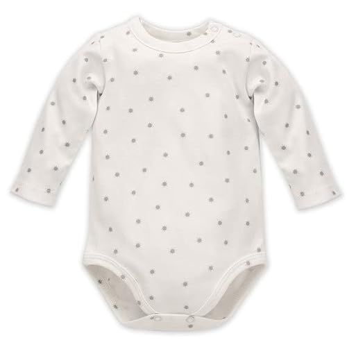 Pinokio Baby - Jungen Pinokio Bodysuit met Lange mouwen Underwear, Ecru Hello Sun, 68 EU von Pinokio