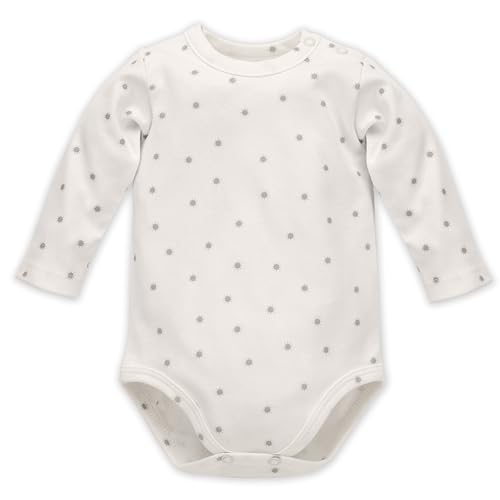 Pinokio Baby - Jungen Pinokio Long-Sleeved Bodysuit Underwear, Ecru Hello Sun, 62 EU von Pinokio