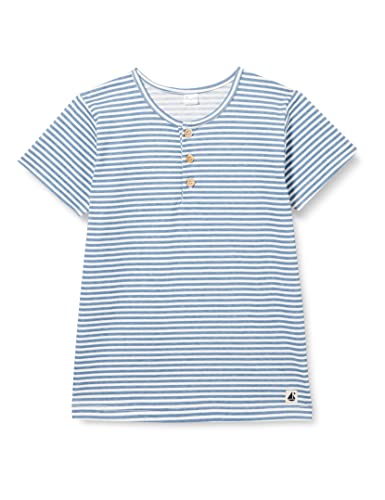 Pinokio Baby - Jungen Short Sleeve Boys Polo Shirt, Strippes Sailoe, 98 EU von Pinokio