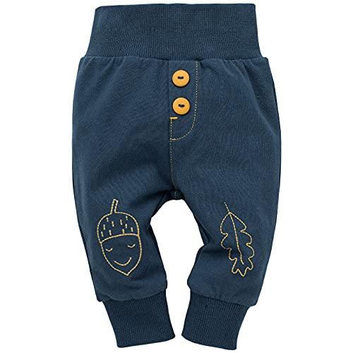 Pinokio Baby Leggins Secret Forest, 95% Cotton, 5% Elastane Navy Blue, Forest Themes Unisex Gr. 56-98 (74) von Pinokio