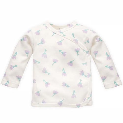 Pinokio Baby - Mädchen Jacket Wrappedaround Blouse, Ecru Flowers Lilian, 62 EU von Pinokio