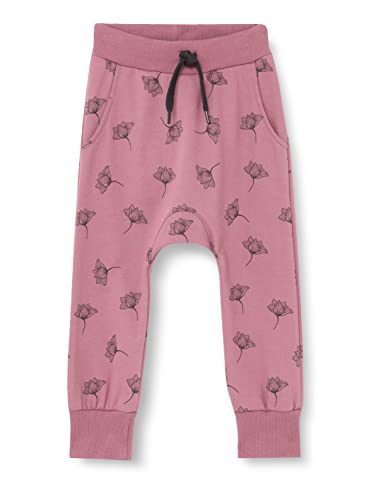 Pinokio Baby - Mädchen Joggers Le Tigre, 100% Cotton Green with Tiger Stripes, Unisex Gr. 62-104 Casual Pants, Pink Magic Vibes, 80 EU von Pinokio