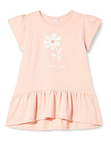 Pinokio Baby - Mädchen Short Sleeve Tunic Shirt, Pink Summer Garden, 92 EU von Pinokio