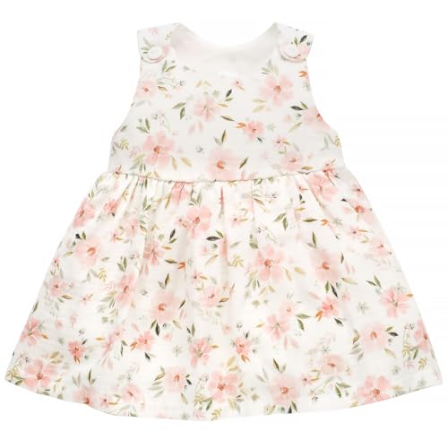 Pinokio Baby - Mädchen Summer Muslinum Dress, Écru Pink Summer Mood, 104 EU von Pinokio