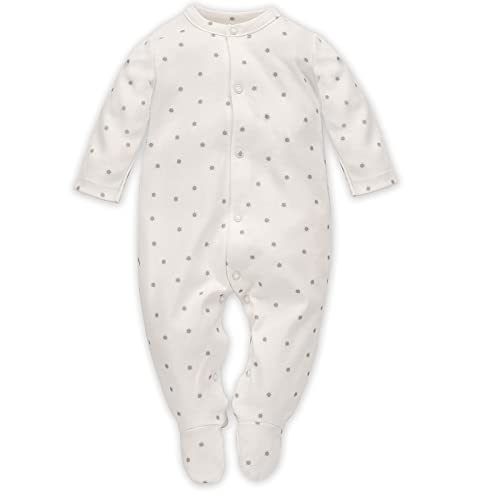 Pinokio Baby Overall Hello, 100% cotton ecru with suns, Unisex Gr. 50-74 (62) von Pinokio