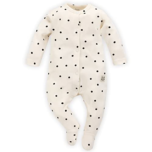 Pinokio Baby - Mädchen Pinokio Baby Overall Tres Bien, 100% Cotton Écru in Dots, Girls Gr. 56-74 OVERAL, ECRU, 56 EU von Pinokio