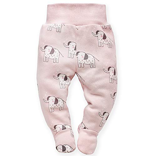 Pinokio Baby Sleppants Wild Animals, 100% Cotton Pink with Elephants, Girls Gr. 56-74 (74) von Pinokio