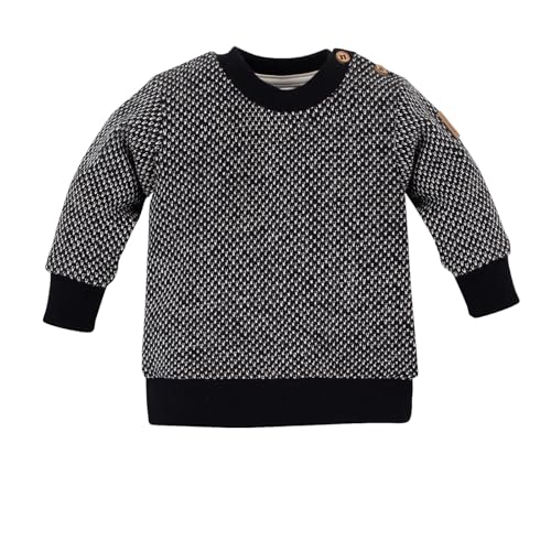 Pinokio Baby Sweater Le Tigre, 100% Cotton Black, Boys Gr. 68-104 (74) von Pinokio