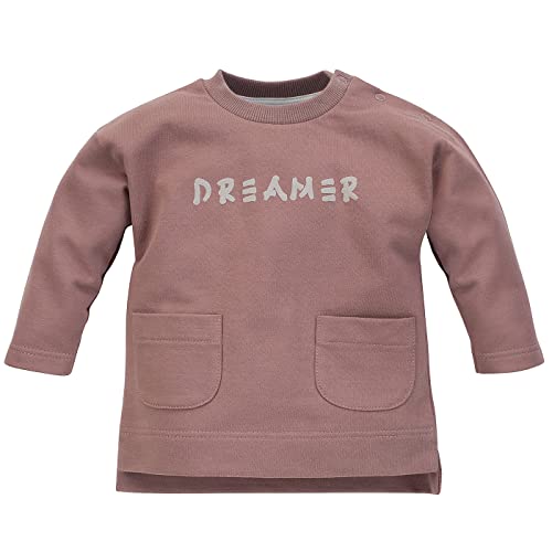 Pinokio Baby Sweatshirt Dreamer, 100% Cotton Bejge, Boys Gr. 68-104 (68) von Pinokio