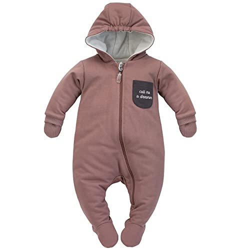 Pinokio Baby Warm Overall Dreamer, 100% cotton Bejge, Unisex Gr. 56-74 (56) von Pinokio